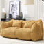 Grande chaise rembourrée de mousse, idéale pour un espace de vie confortable et relaxant jaune avec noyau en mousse à haute résilience, expérience luxueuse-131139171