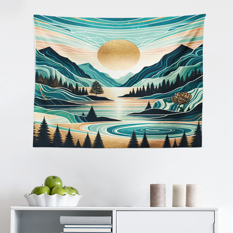 Microfiber Tapestry, 23" H x 28" W