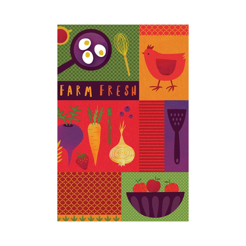 Market Fresh I by Nina Seven - Wrapped Canvas Print, 20.32 cm H x 30.48 cm W