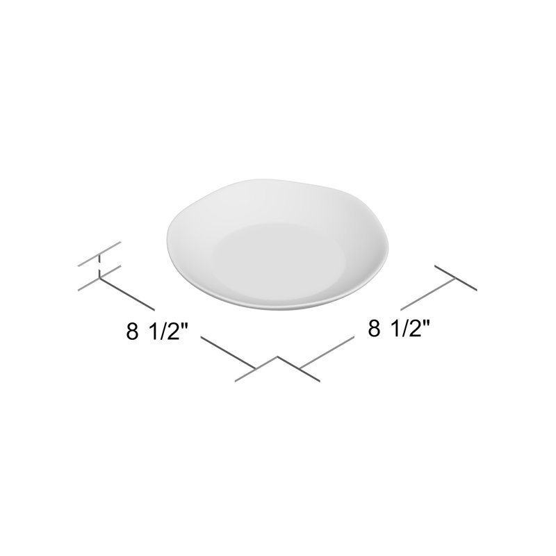 Assiette plate 8,5 "Platewise