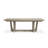 Extendable Rectangular Dining Table With 2 Benches-426640926