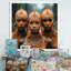 «African Women Tribal Essence» - Art mural tribal africain-1582460065-1549452004