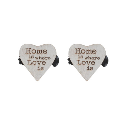 Amore Wood Curtain Tieback
