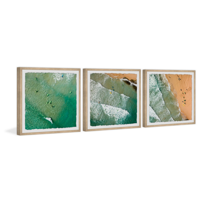 « ondulations ii triptyque », H 32 po x l 32 po x P 1,5 po
