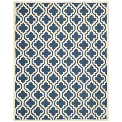 Ruben Navy / Ivory Area Rug