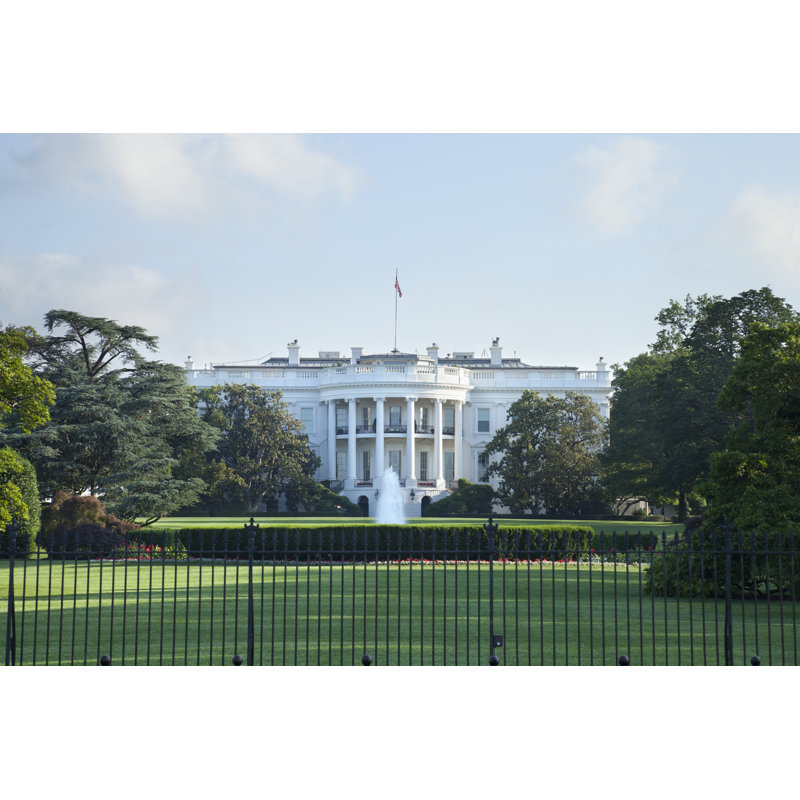 Genaladale The White House - Wrapped Canvas Print, 30cm H x 46cm W x 3.8cm D
