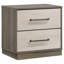 Table de chevet 2 tiroirs Edmondson