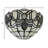 Sager Glass Half Moon