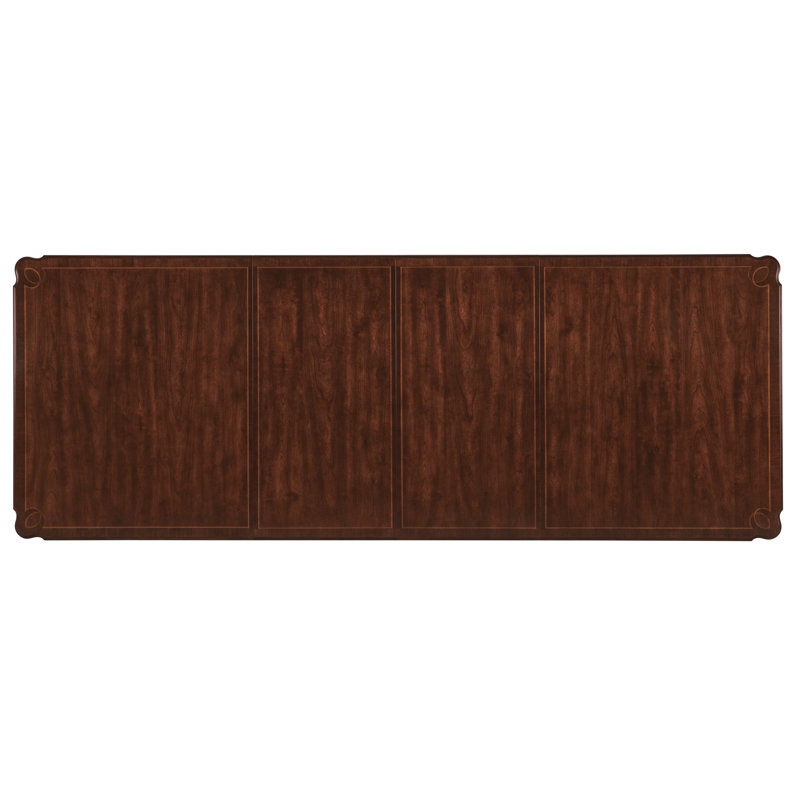 Charleston Black Cherry Extendable Rectangular Dining Table