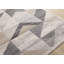 Tapis géométrique géométrique gris taupe à triangles neutres-178655710