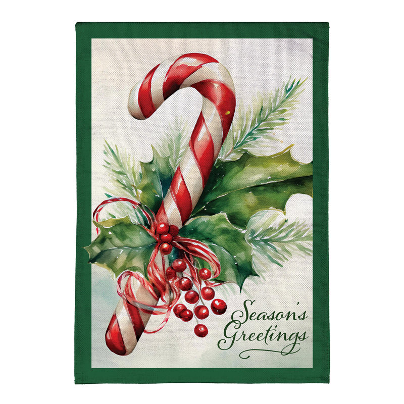 Drapeau de maison de saison en toile de jute