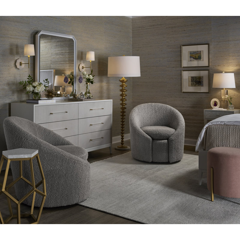 Love Joy Bliss Swivel Barrel Chair