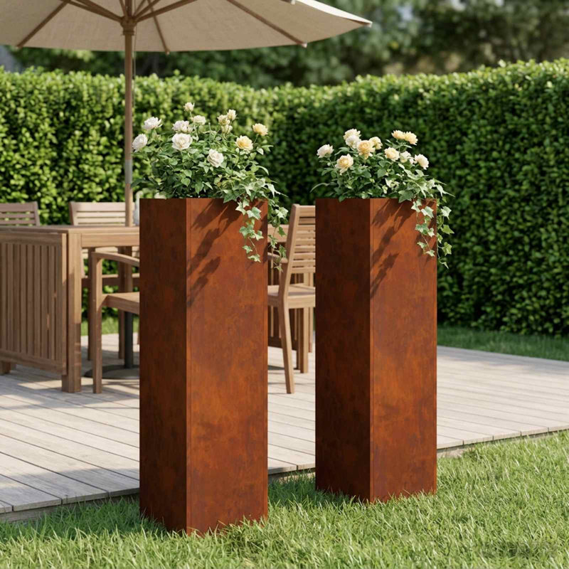 Planter, 75cm H x 20cm W x 20cm D, 2