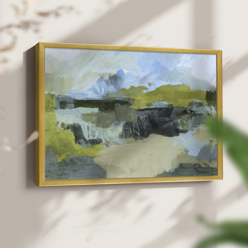 «Geotheral Patchwork I», reproduction encadrée, H 8 po x l 10 po