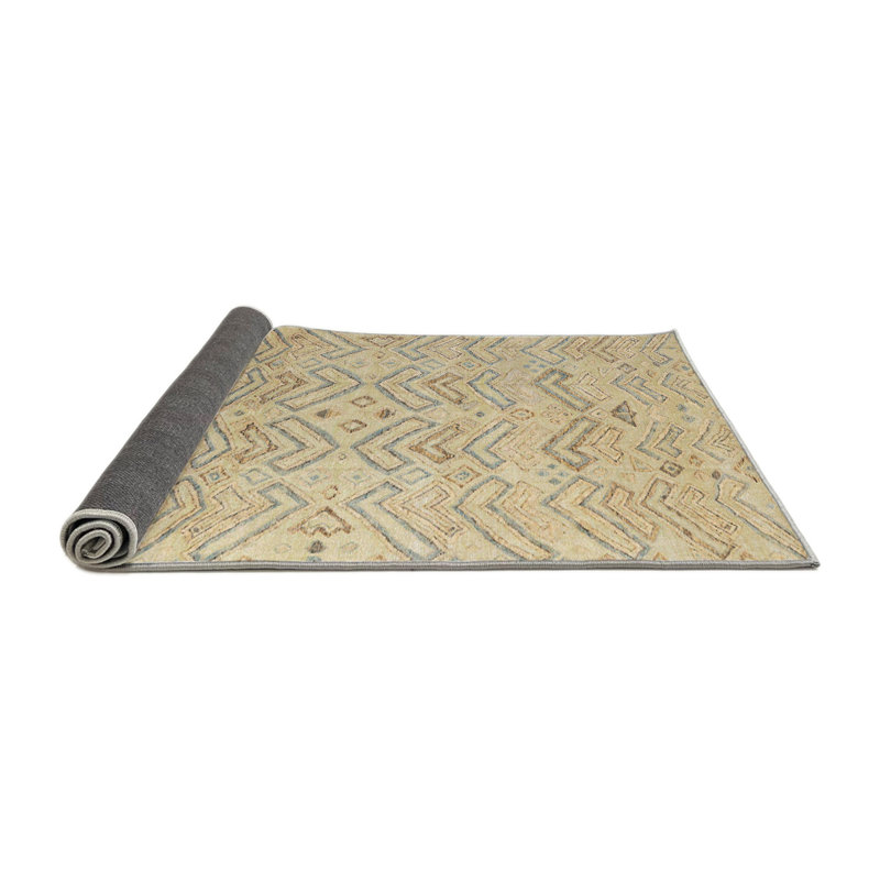 Tapis abstrait moderne 4746, Rond 8 pi