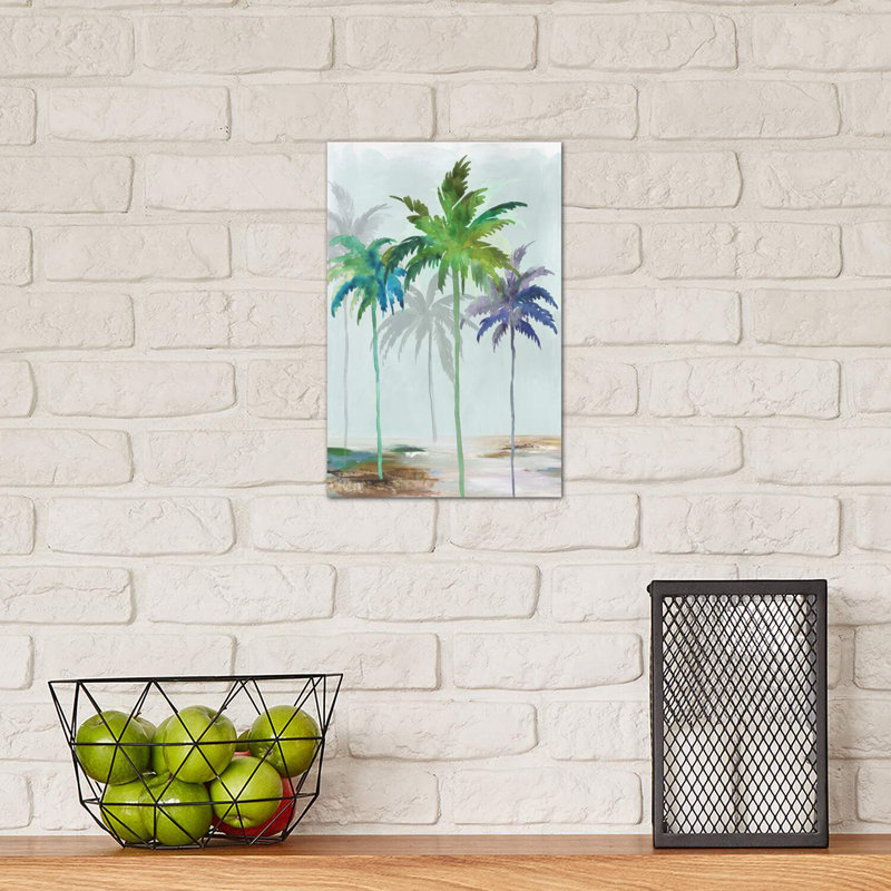Santa Cruz by Asia Jensen - Wrapped Canvas Painting, 30.48cm H x 20.32cm W x 1.91cm D