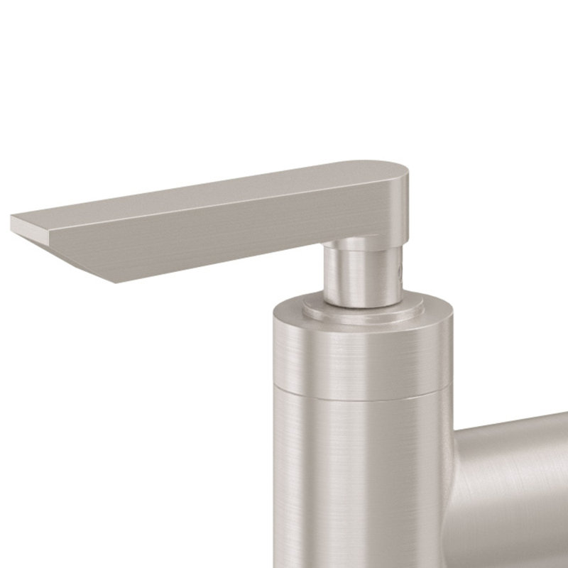 Bridge Kitchen Faucet - Quad, 45 Series Metal Lever, Without Side Spray, Satin Nickel