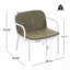 Fauteuil club d'extérieur en PP-903752308