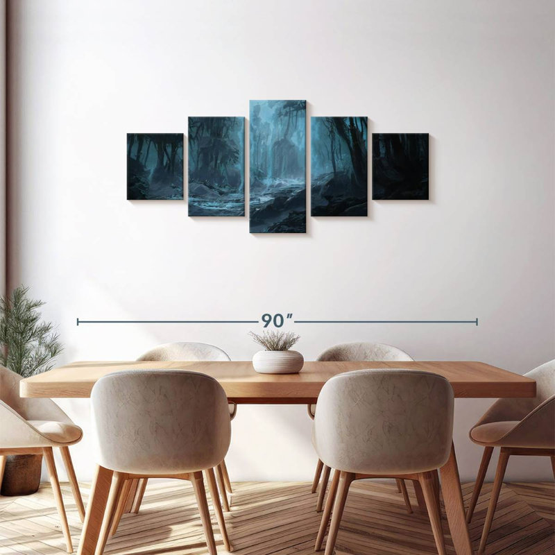 Dark Fantasy, 30" H x 68" W