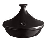 Emile Henry NATURE Ceramic Tagine Cooking Pot 3 l / Black