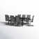 Alyah Rectangular 8 - Person 84'' Long Dining Set