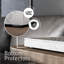 Plateau décoratif blanc - plateau décoratif de table basse décorative - élégant plateau décoratif pour repose-pieds pour salle de bain (aspect marbre)