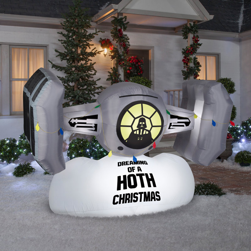 Airblown TIE Fighter W Darth Vader Inflatable