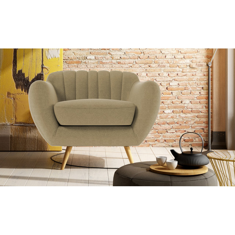 Katharine Upholstered Armchair, Ibiza Beige