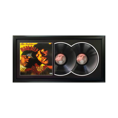 Mobb Deep "Murda Muzik" Framed Double Record with Black Mat