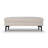 Bilal 47" Wide Rectangle Cocktail Ottoman-190323040