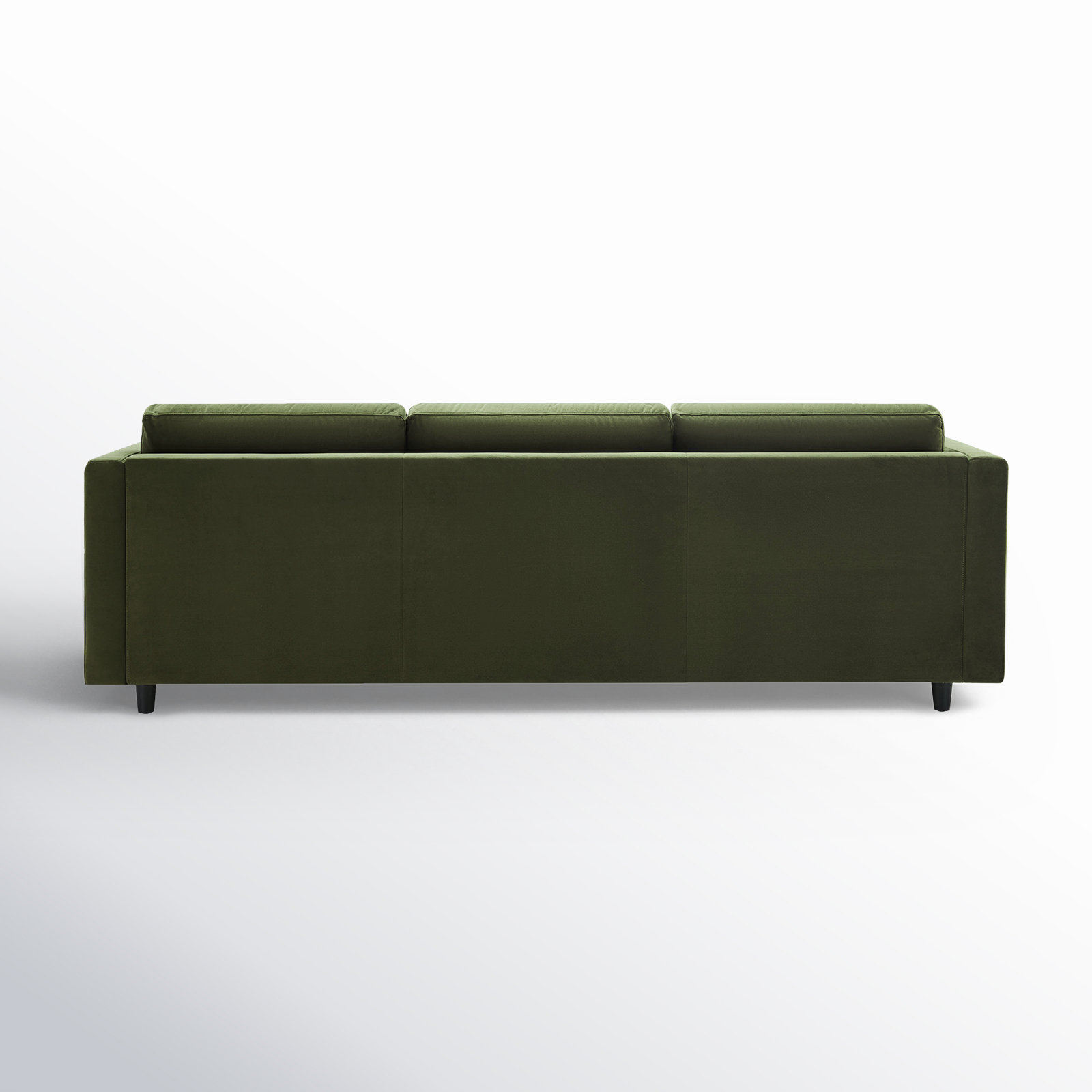 Fleetwood 99'' Upholstered Sofa, Bella Forest Performance Velvet