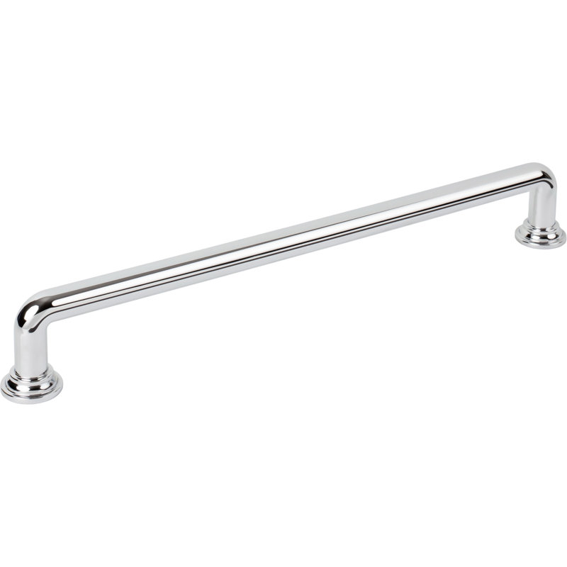 Davis Bar Pull, 18", Polished Chrome