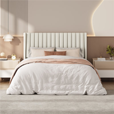 Upholstered Panel Bed