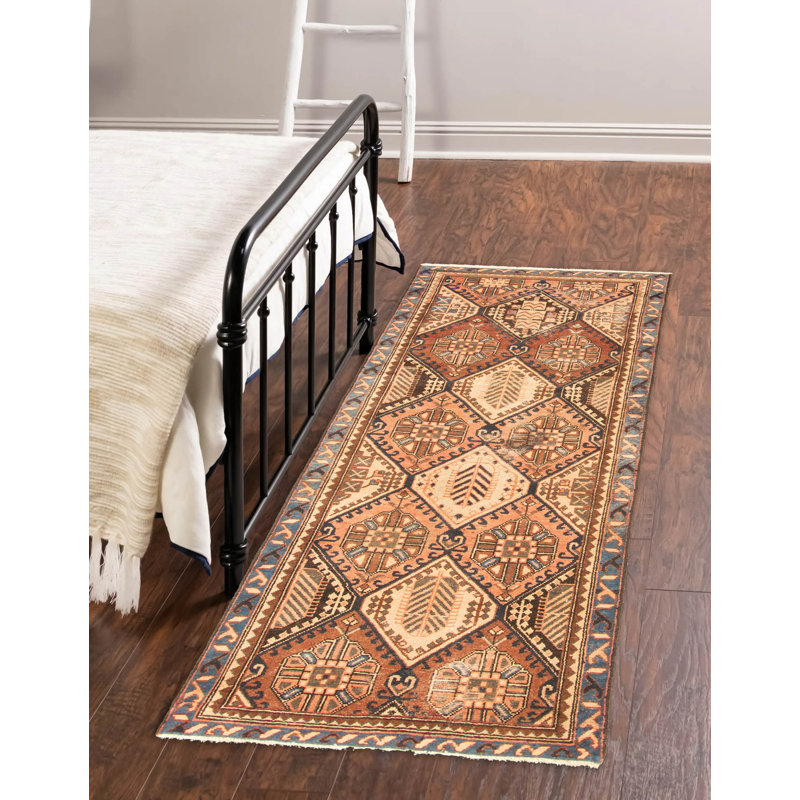 Tapis cuivre rétro Kayseri 3 pi 2 po x 8 pi 0 po