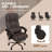 High Back Vibration Massage Office Chair With 6 Points-1691733344