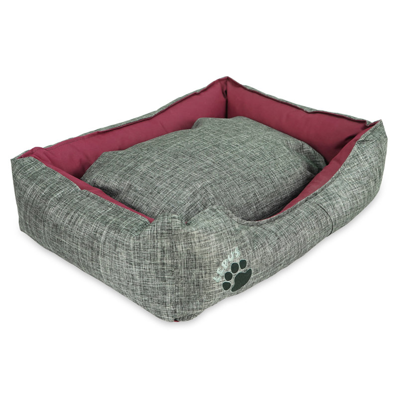 Panier de support pour chien, Moyen (l 17,3 po x P 23,6 po x H 7,1 po), Gris