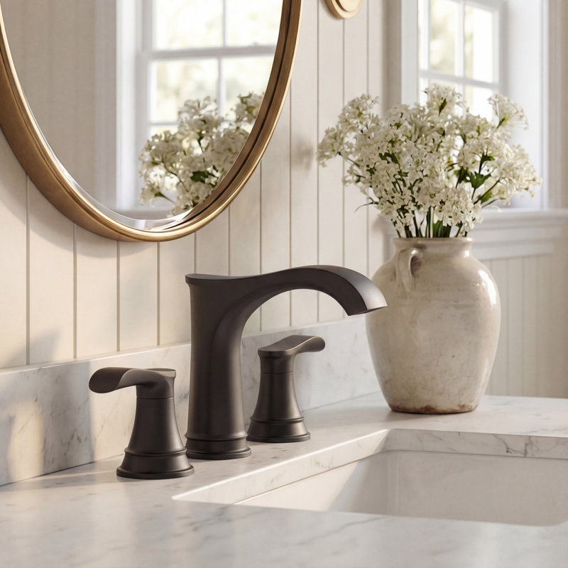 Robinets de lavabo de salle de bain, Noir