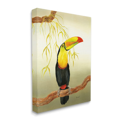 «Toucan on Forest Branch», art mural par Christine Reichow