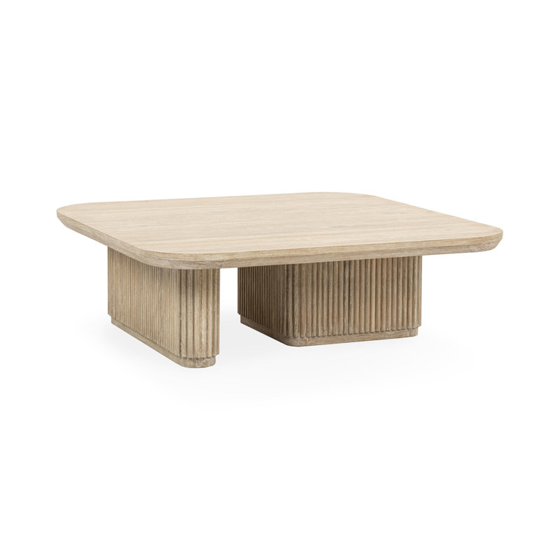 Table basse Vander, Crème délavée
