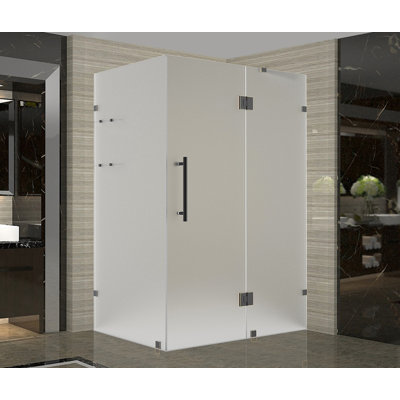 Avalux GS 48" x 72" Rectangle Hinged Shower Enclosure
