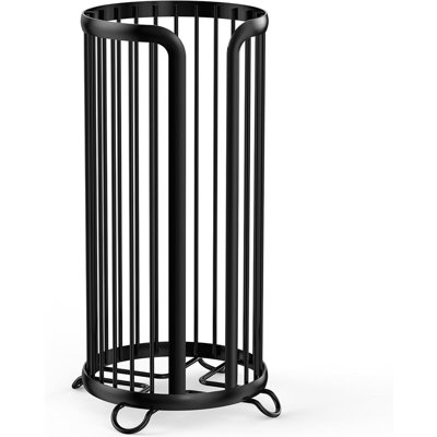 Organisateur de papier hygiénique sur pied - Support de rangement moderne minimaliste pour salle de bain