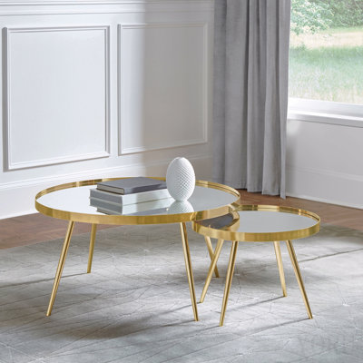 Table basse 2 pièces Gold