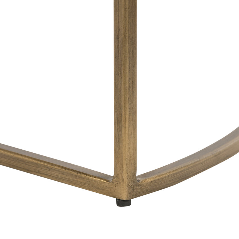 Iron Top End Table Set