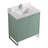 Gesell 30'' Single Bathroom Vanity with Stone Top-1045719691-1045719689
