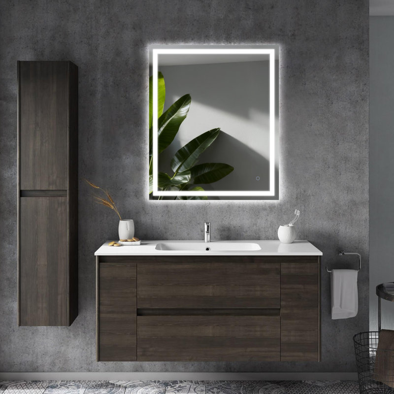 Décoration Amrinder; salle de bain / meuble-lavabo, 36 po x 30 po