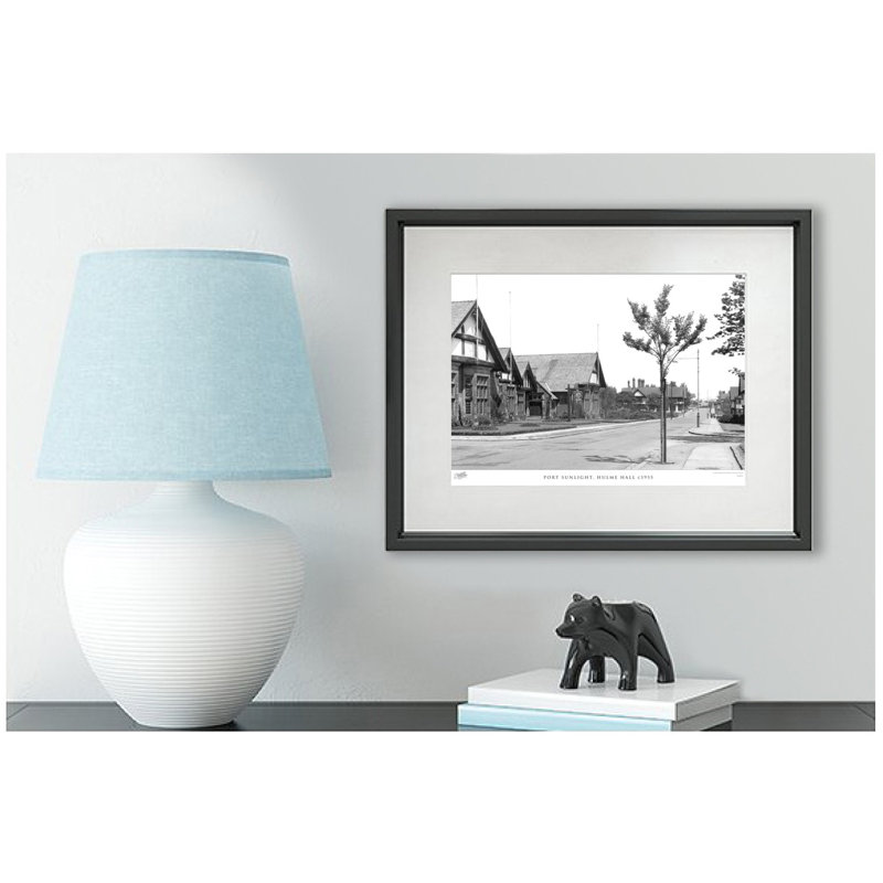 Port Sunlight, Hulme Hall C1955 by Francis Frith - Single Picture Frame Print, 45cm H x 60cm W x 2.3cm D