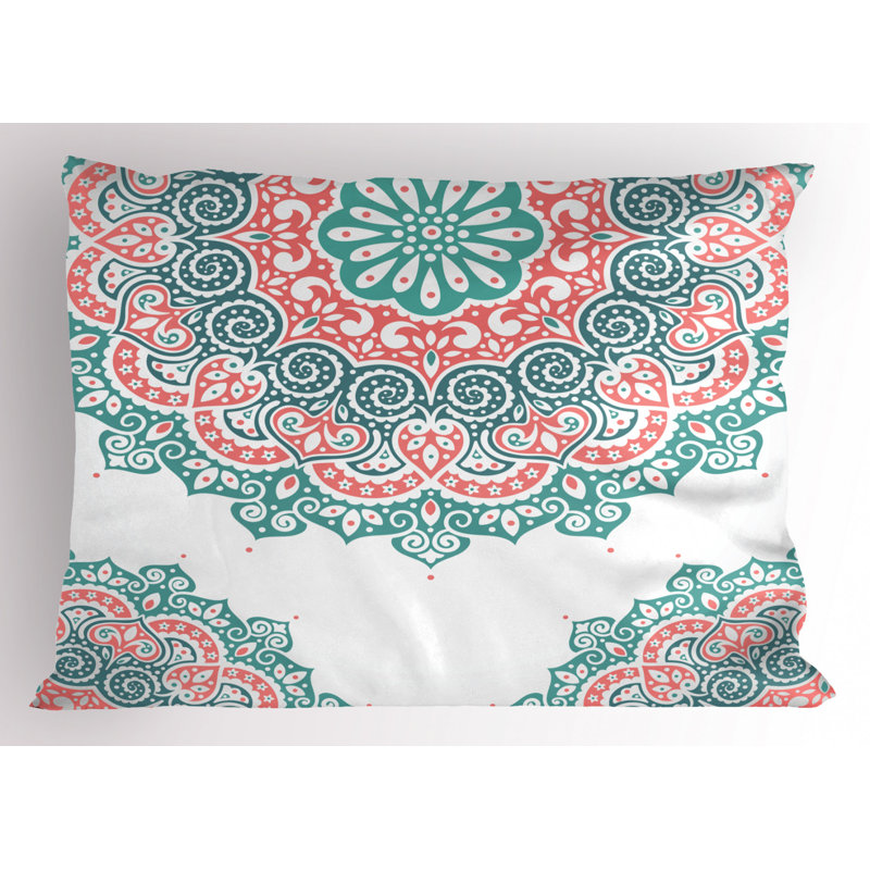 Manly Polyester Damask Sham Set, Twin
