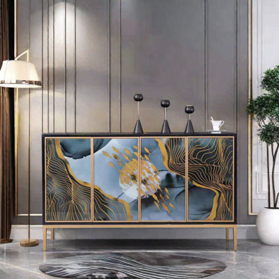 Italian Light Luxury Accent Cabinet Accent Cabinet