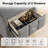 2-Drawer Upholstered Nightstand With Nailhead Trim For Bedroom, No Assembly Required-184363608-184363590