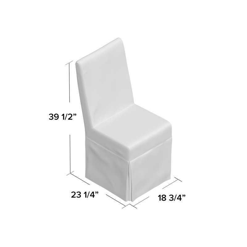 Leiker 19.6'' H Upholstered Side Chair, Arctic Gray